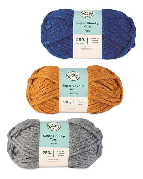 Super Chunky Yarn ALDI UK